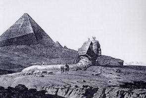 Sphinx from la Description de l'Egypte