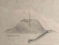 Cheops small Pyramid 4 - by E.J. Andrews, 1842